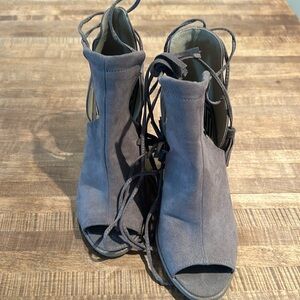 Lace up ankle boots